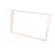 Radio mounting frame | Opel | 2 DIN | white (pearl) image 2