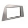 Radio mounting frame | Seat | 2 DIN | anthracite image 9