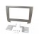 Radio frame | SsangYong | 2 DIN | silver image 1