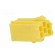 Connector housing | plug | Mini ISO | PIN: 6 | yellow image 4