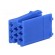 Connector housing | plug | Mini ISO | PIN: 8 | blue | Works with: 331444 фото 2