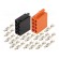 Kit | plug | ISO | PIN: 16 | 16 pins,2x housing for ISO plug image 1