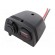 Ammeter | car lighter socket x1 | Sup.volt: 7÷33VDC | black | red image 1
