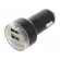 USB power supply | USB A socket x2 | Sup.volt: 12÷24VDC | 5V/2.1A фото 1