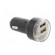USB power supply | USB A socket x2 | Sup.volt: 12÷24VDC | 5V/2.1A paveikslėlis 8