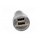 USB power supply | USB A socket x2 | Sup.volt: 12÷24VDC | 5V/2.1A paveikslėlis 9