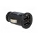 USB power supply | USB A socket x2 | Sup.volt: 12VDC | black image 8