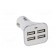 USB power supply | USB A socket x4 | Sup.volt: 12÷24VDC | white image 9