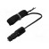Cigarette lighter socket extension cord | cables | 20A | black image 1