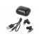 Wireless headphones with microphone | black | USB C | 2402÷2480MHz image 1