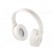 Wireless headphones with microphone | white | 20Hz÷22kHz | 64Ω image 1