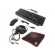 Gaming kit | black | Jack 3,5mm,USB A | wired,US layout | 1.8m | 32Ω image 1