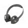 Headphones with microphone | black | Jack 3,5mm | headphones | 32Ω image 1