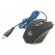 Optical mouse | black,blue | USB A | wired | 1.3m | No.of butt: 6 image 1