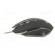 Optical mouse | black,green | USB A | wired | 1.3m | No.of butt: 6 фото 2
