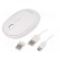 Optical mouse | white | USB A | wireless,Bluetooth 4.0 | 10m image 1