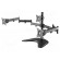 Monitor holder | 8kg | Size: 13"-27" | for three monitors | 746mm image 3
