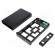 Hard discs housing: 3,5" | USB 3.0 | Enclos.mat: aluminium | black image 2
