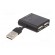 Hub USB | USB 2.0 | PnP and hot-plug | black | Number of ports: 4 paveikslėlis 4
