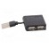 Hub USB | USB 2.0 | PnP and hot-plug | black | Number of ports: 4 paveikslėlis 5