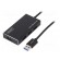 Hub USB | USB 3.0 | PnP | black | Number of ports: 4 | 5Gbps фото 1