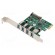PC extension card: PCIe | USB A socket x4 | USB 3.0 | 5Gbps | 0÷70°C image 1