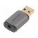 PC extension card: sound | grey | Jack 3.5mm socket,USB A plug image 1