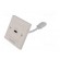 Wall socket | white | HDMI socket x2 | wall mount | No.of sockets: 1 image 2