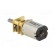 Motor: DC | with gearbox | HPCB 12V | 12VDC | 750mA | Shaft: D spring image 4