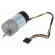 Motor: DC | with gearbox | 24VDC | 3A | Shaft: D spring | 330rpm | Ø: 37mm image 1