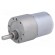 Motor: DC | with gearbox | 6÷12VDC | 5.5A | Shaft: D spring | 200rpm image 1