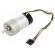 Motor: DC | with gearbox | 6÷12VDC | 5.5A | Shaft: D spring | 540rpm image 1