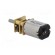 Motor: DC | with gearbox | HPCB 6V | 6VDC | 1.5A | Shaft: D spring | 210: 1 image 4