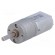 Motor: DC | with gearbox | 6VDC | 2.9A | Shaft: D spring | 30rpm image 9