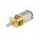 Motor: DC | with gearbox | HPCB 12V | 12VDC | 750mA | Shaft: D spring image 2