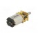 Motor: DC | with gearbox | HPCB 12V | 12VDC | 750mA | Shaft: D spring paveikslėlis 6