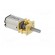 Motor: DC | with gearbox | LP | 6VDC | 360mA | Shaft: D spring | 860rpm image 8
