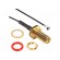 Cable: coaxial | Cable: 1.13 mm Micro-cable | 0.15m | AMC,SMA | female image 2