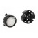 Ball casters | Kit: ball,housing | screw | Ø: 34mm | Tip mat: plastic image 3