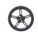 Wheel | black | Shaft: D spring | Pcs: 2 | push-in | Ø: 60mm | W: 8mm image 5