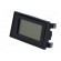 Meter | on panel | digital | VDC: 0÷200mV | 45x23mm | snap fastener фото 2
