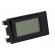 Meter | on panel | digital | VDC: 0÷200mV | 45x23mm | snap fastener фото 8