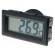 Meter | on panel | digital | -50÷70°C | 25x52mm | Unit: °C | LCD image 1