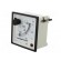 Amperometer | analogue | mounting | on panel | Class: 1,5 | 96x96mm image 3
