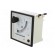 Amperometer | analogue | mounting | on panel | Class: 1,5 | 96x96mm image 3