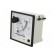 Ammeter | on panel | I AC: 0÷300A,360A,600A | Class: 1.5 | 96x96mm image 3