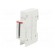Meter: counter | for DIN rail mounting | analogue,mounting | 50Hz image 1