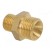 Double nipple | reducing | Mat: brass | Ext.thread: 1/4" /  3/8" image 8