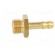 Plug-in nozzle | with bushing | Mat: brass | Connection: 6mm image 3