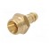 Plug-in nozzle | with bushing | brass | Connection: 9mm image 2